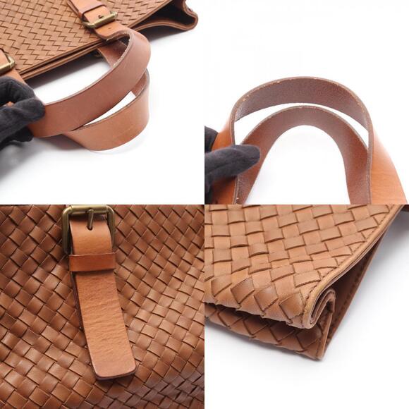 Bottega Veneta Intrecciato Tote Bag Leather Brown - Picture 10 of 10